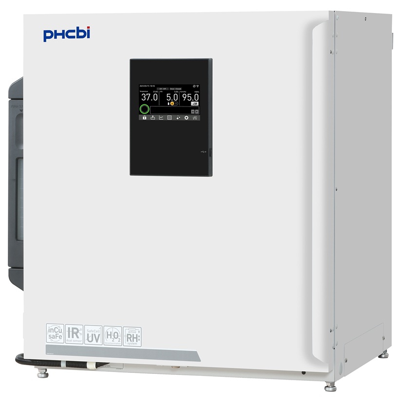 PHCbi MCO-233AICUVHX-PE CO₂ incubator met UV en H₂O₂ sterilisatie en RH regeling