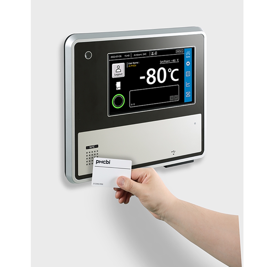 PHCbi MDF-DU703VH-PE VIP ECO SMART - Touchscreen display en paslezer
