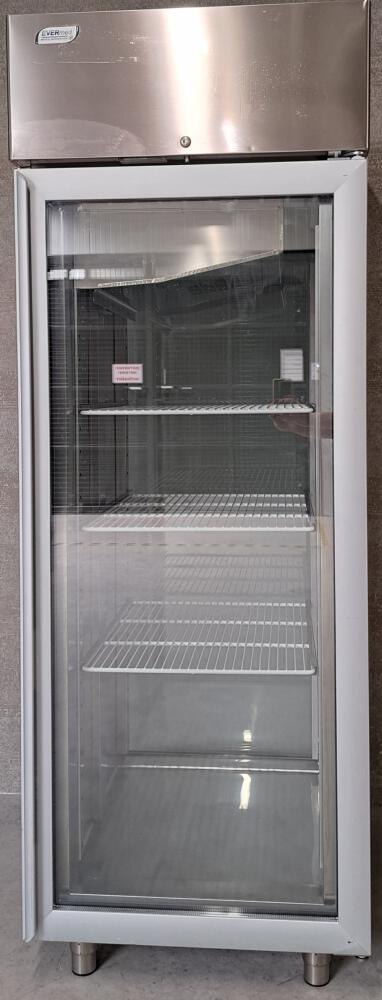 Occasion Evermed MPR 625 S P-T doorgeefkoelkast met glasdeuren