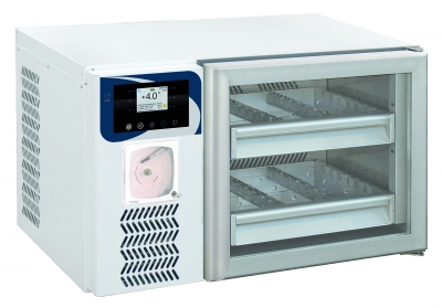 Evermed BBR 110 H xPRO countertop bloedkoelkast met glasdeur