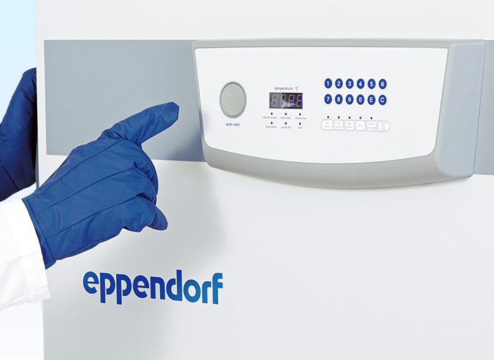 Eppendorf CryoCube F570h - Display