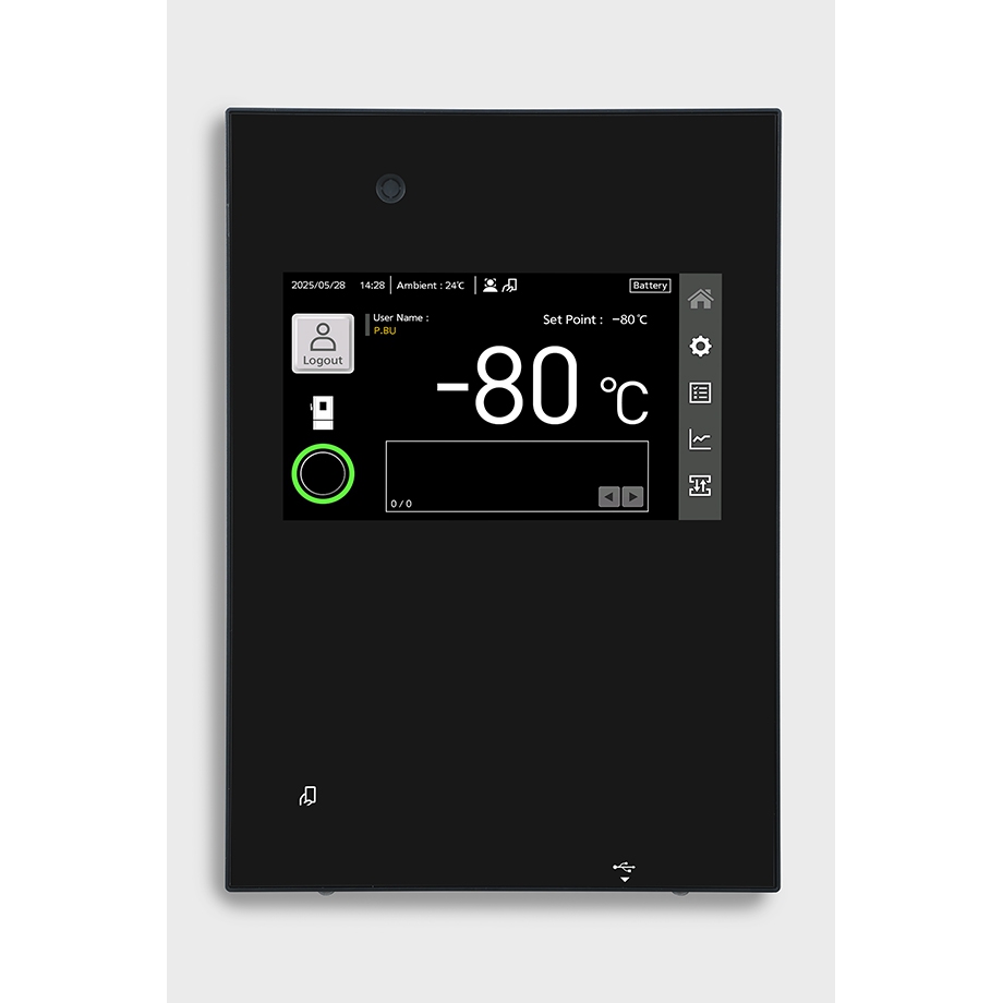 PHCbi MDF-DU503VXH-PE TwinGuard ECO - Display